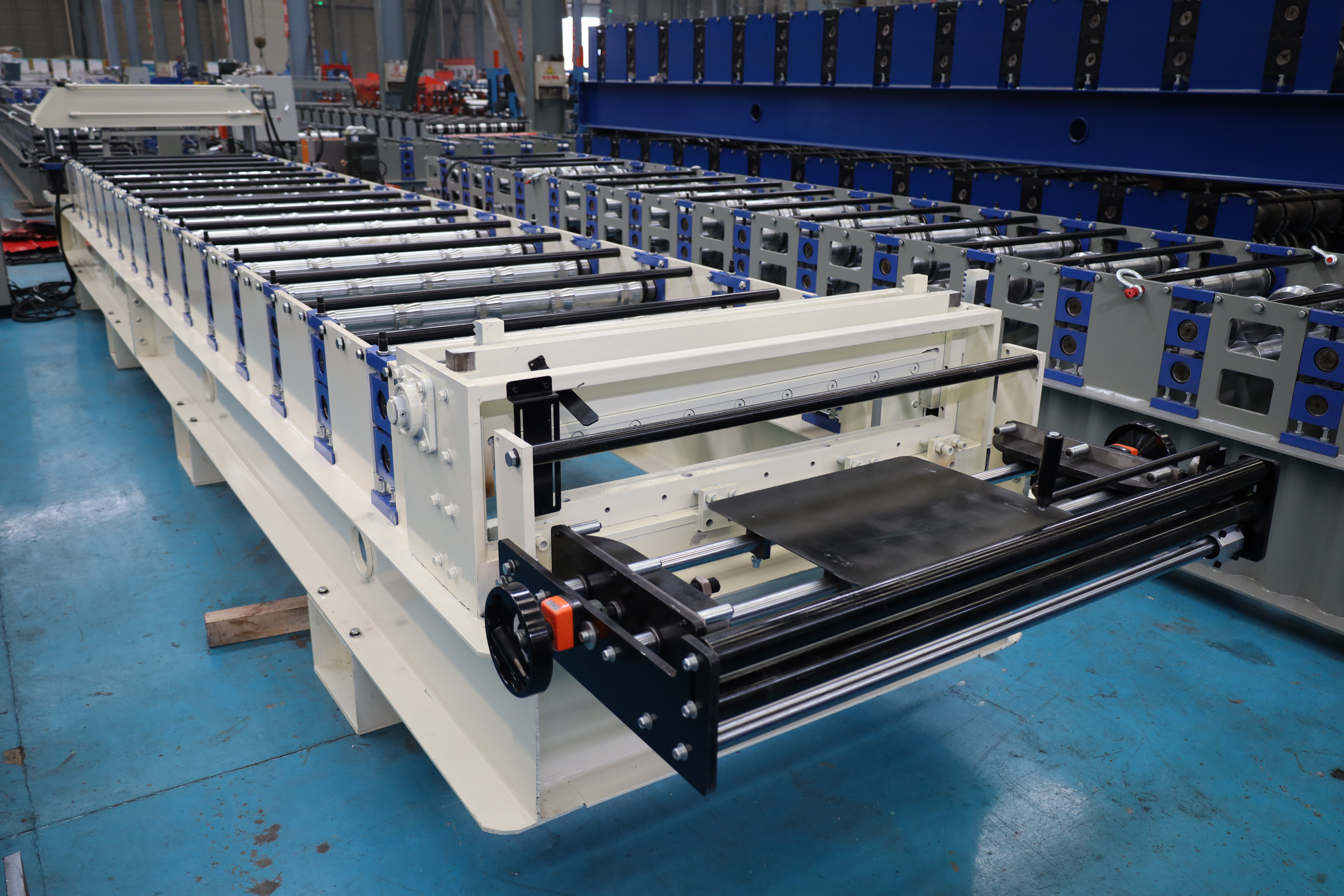 36''-34''-9'' Sigle Layer IBR Color Steel Roll Forming Machine (3)