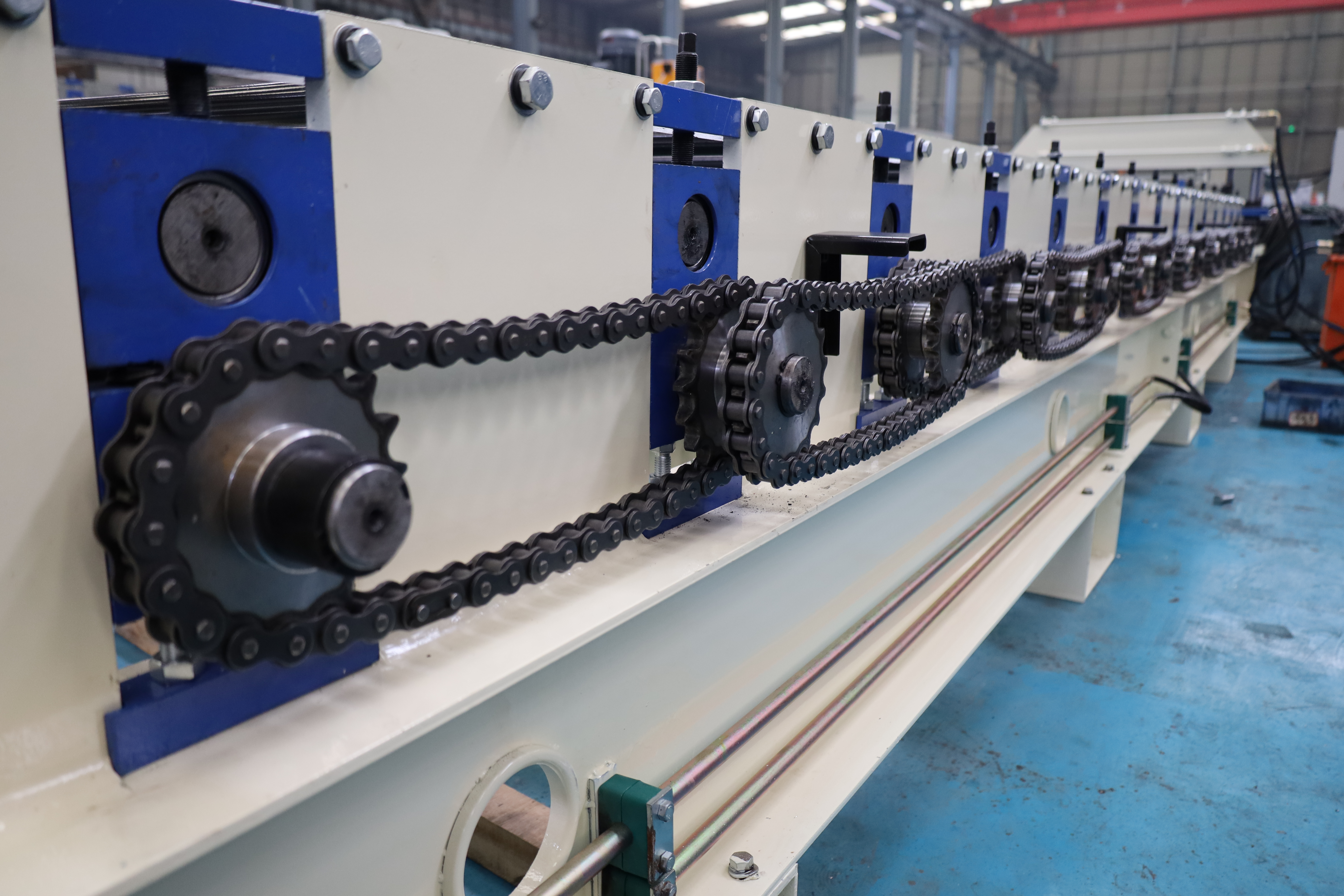 36''-34''-9'' Sigle Layer IBR Color Steel Roll Forming Machine (8)