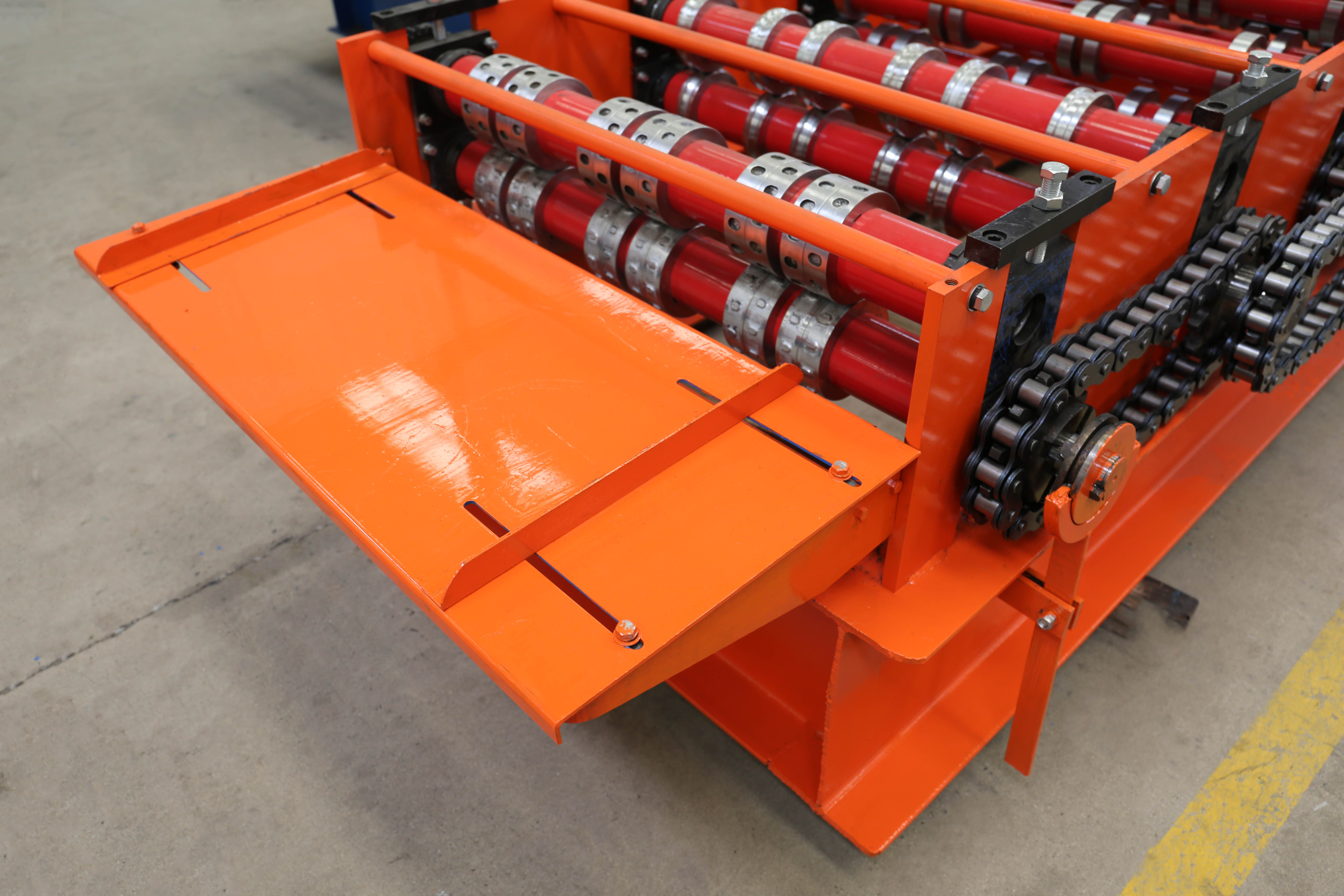 New product 750 floor bearing plate molding equipment  (6)